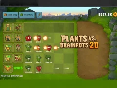 Spel Plants vs Brainrots 2D på nätet