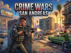 Spel Crime Wars San Andreas på nätet
