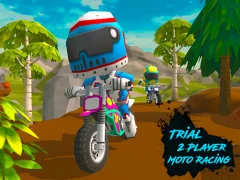 Spel Trial 2 Player Moto Racing på nätet