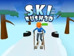 Spel Ski Rush 3d på nätet