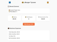 Spel Jburger Tycoon på nätet