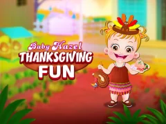 Spel Baby Hazel. Thanksgiving fun på nätet