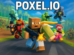 Spel Poxel.io på nätet