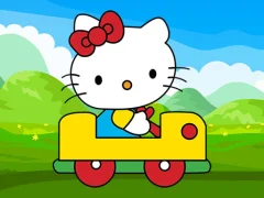 Spel Cute Kitty Car Jigsaw på nätet