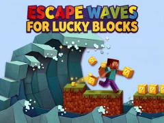 Spel Escape Waves for Lucky Blocks på nätet