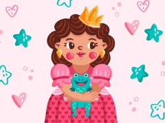 Spel The Frog Prince Jigsaw på nätet