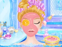 Spel Princess Salon Frozen Party på nätet