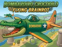 Spel Bombardiro Crocodilo Flying Brainrot på nätet