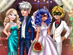 Spel Ladybug Wedding Royal Guests på nätet
