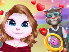 Spel Kitty Couple Lovely Valentine på nätet