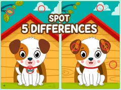 Spel Spot 5 Differences på nätet