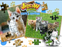 Spel Jigsaw Puzzle Cats & Kitten på nätet
