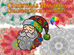 Spel Christmas Mandala Coloring Book for Adults på nätet
