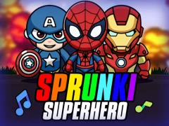 Spel Sprunki SuperHero på nätet