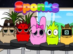 Spel Sponks på nätet