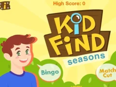 Spel Kid Find Seasons på nätet