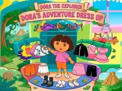 Spel Dora The explorer Dora's Adventure Dress Up på nätet