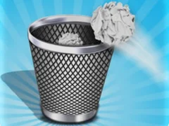 Spel Trash Toss Paper Flings på nätet