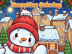 Spel MerryKins Coloring på nätet