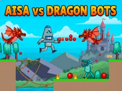 Spel Aisa Vs Dragon Bots på nätet