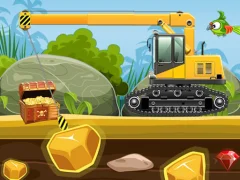 Spel Gold Truck Crane på nätet