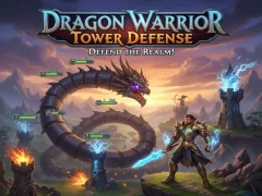 Spel Dragon Warrior Tower Defense på nätet