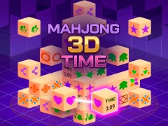 Spel Mahjong 3D Time på nätet