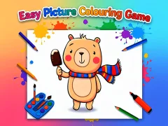 Spel Easy Picture Colouring Game på nätet