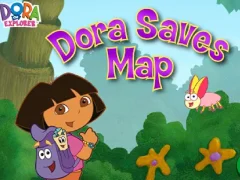Spel Dora The explorer  Saves Map på nätet