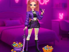 Spel K-Pop Halloween Dress Up på nätet