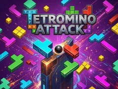 Spel Tetromino Attack på nätet