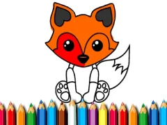 Spel Fox Coloring Book på nätet