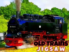 Spel Old Trains Jigsaw på nätet