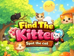 Spel Find the Kitten Spot the Cat på nätet