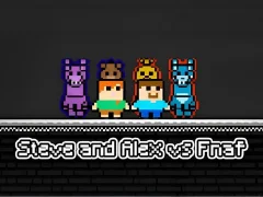 Spel Steve and Alex vs Fnaf på nätet