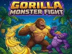 Spel Gorilla Monster Fight på nätet