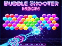 Spel Bubble Shooter Neon på nätet
