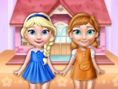Spel Ellie And Annie Doll House på nätet