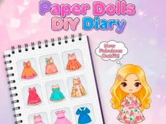 Spel Paper Dolls DIY Diary på nätet