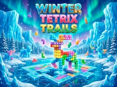 Spel Winter Tetrix Trails på nätet