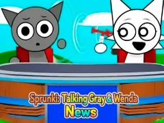 Spel Sprunki: Talking Gray & Wenda News på nätet