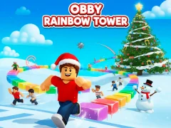 Spel Obby Rainbow Tower på nätet