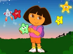 Spel Dora The explorer Dora's Star Catching på nätet