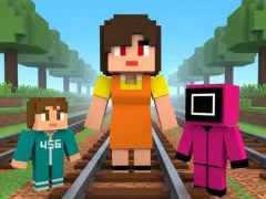 Spel Squid Game Craft Runner på nätet