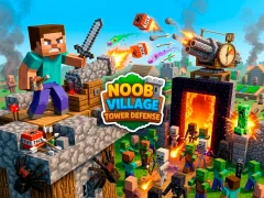 Spel Noob Village Tower Defense på nätet