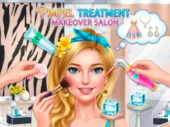 Spel Pimple Treatment Makeover Salon på nätet