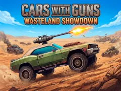 Spel Cars with Guns: Wasteland Showdown på nätet