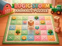 Spel Logic Storm: Animals Puzzle på nätet