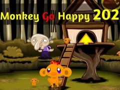 Spel Monkey Go Happy Stage 202 på nätet