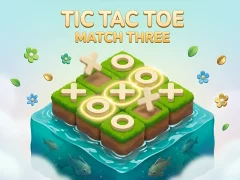 Spel Tic Tac Toe: Match Three på nätet